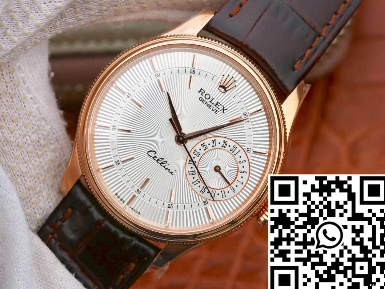 Celini MKS Silver Rolex M50515-0008 Dial Date Factory 0330